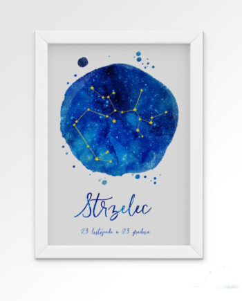 plakat-znak-zodiaku-strzelec