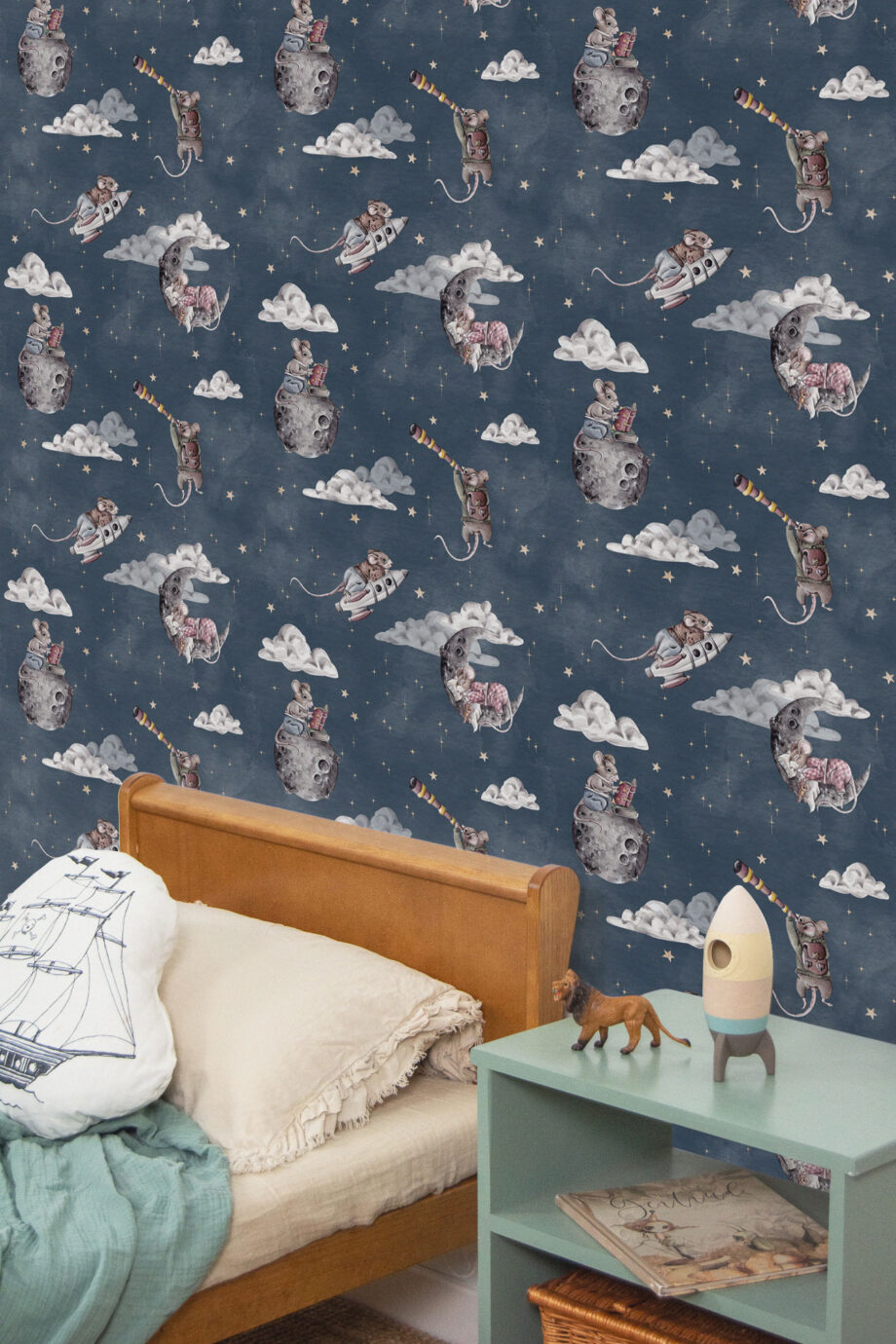 Tapeta Cosmic Little Mouse sky