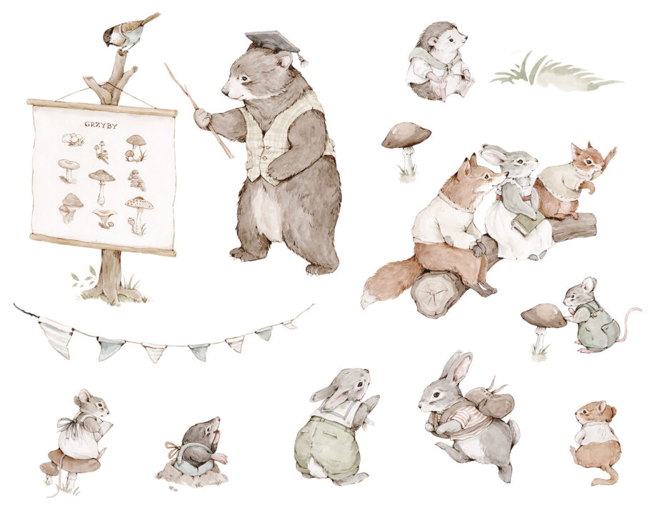 sticker-with-animals
